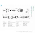 Hydraulic Parts Hydraulic Motor Used Friction disk